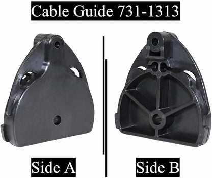 Hedie Cable Guide 731-1313 Compatible with Ryobi Yard Machines MTD Snowblowers Snowthrowers Parts Replaces 731-1313A 731-1313B