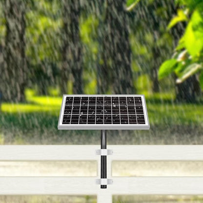 Newpowa 15 Watt 12 Volt 10BB Small Solar Panel, 15W 12V Mono High Efficiency Solar Module for Battery Charging, Security Camera, Automatic Gate, Chicken Coop, Boat, Off-Grid Applications