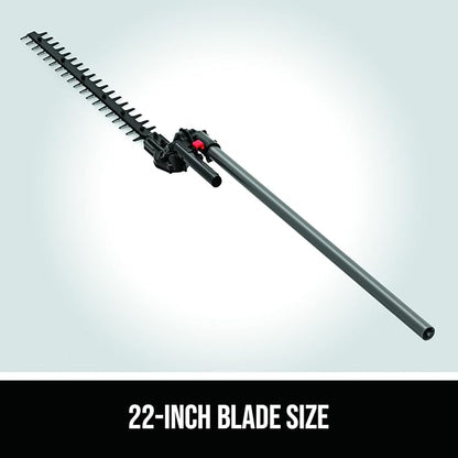 SKIL PWRCORE 40 40V Powerhead 22" Pole Hedge Trimmer Attachment for PLT1500C-10 & PSS1200C-10 & PSS1200C-00 -PHT2200
