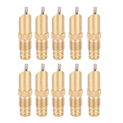 Dioche 1/4 Npt Th10Pcs Automatic Fox Drinker Nipple Waterer - SpillFree Watering System for Rabbits, Chickens, Ducks, and More - Easy to & Durable Material