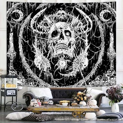 Skull Tapestry