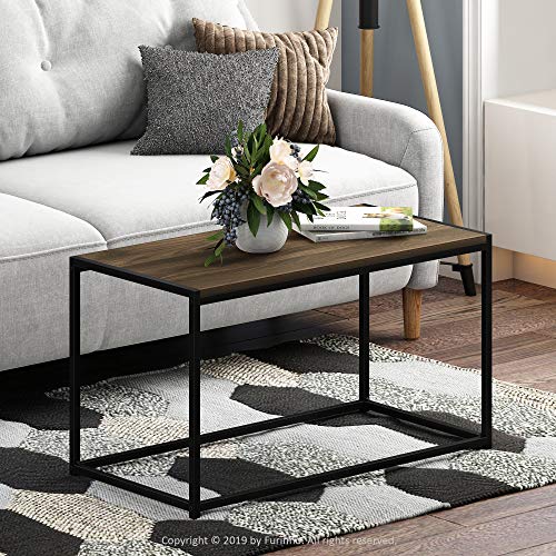 CAMNUS Metal Frame Modern Coffee Table