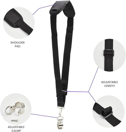 Weeder Shoulder Strap Backpack Shoulder Strap Adjustable String Trimmer Shoulder Strap for EGO 56V Universal Shoulder Strap Trimmer Weed whackers/lawnmowers/Hedge Trimmers