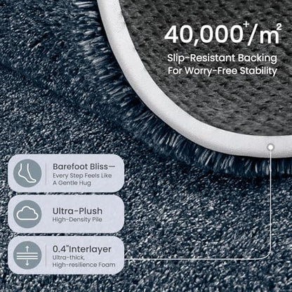 6x9 Area Rugs for Living Room Bedroom