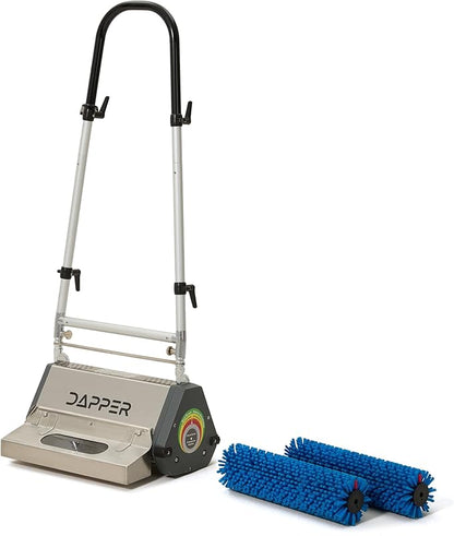 18" Counter-Rotating Brush (CRB) Commercial Carpet & Hard Floor Cleaning Machine – 450 RPM, Quiet 53 dBA, Heavy-Duty 53 lb Scrubber – Ideal for Gyms, Retail & Mid-Size Facilities