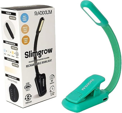 Rechargeable Book Reading Light at night in Bed, Eye Caring 9 LED