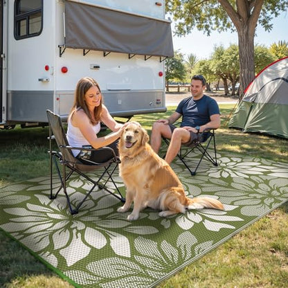 Outdoor Rug Waterproof for Patio Decor (54 Sq Ft)
