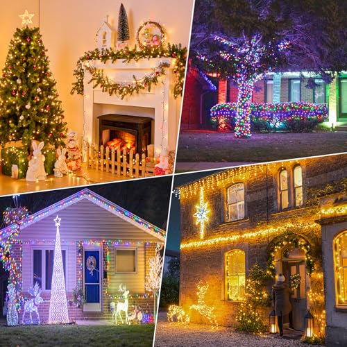 100FT 300 LED Color Changing Christmas Lights