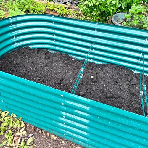 8x3x2ft Galvanized Raised Garden Bed