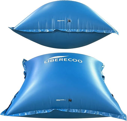 LIBERECOO 8'x8' Pool Pillows for Above-Ground Swimming Pools,0.4mm Extra Durable Long-Lasting Inflatable Winter Pool Pillow, Air Pillow for Winterizing Pool Cover