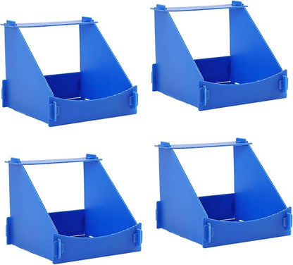 Felmis Chicken Nesting Box,Chicken Nesting Boxes for Laying Eggs, Big Duty Laying Nest Box for Hens, Duck and Poultry, 4 Pack