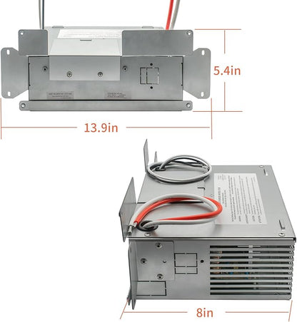 Power Components 55RU 55 Amp Converter/Charger Replacement for Paralax and MagneTek 7355 Power Centers