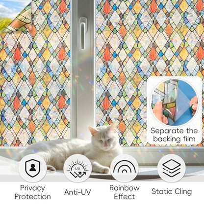 Stained Glass Window Film