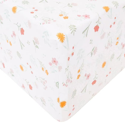 Premium Fitted Knit Crib Sheet/Toddler Sheet Mabel by Copper Pearl, CP-CRSH-0126-NSZ