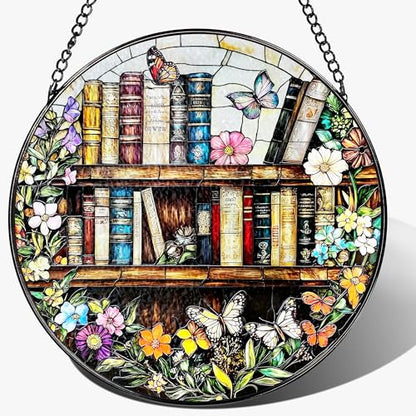 8'' Stained Glass Suncatcher Ornament