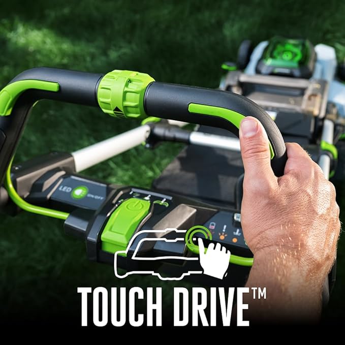 EGO POWER+ Electric Lawn Mower, Self-Propelled Cordless with Touch Drive, Includes 56V 6.0Ah Battery, 4.0Ah Battery and Rapid Charger - LM2123SP-2