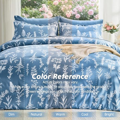 Ice Blue Full Comforter Set