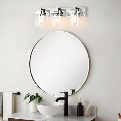 Vanity Light Fixture, 3-Light Vanity Light