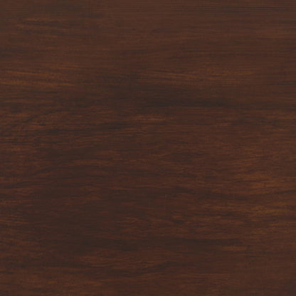 Warm Shaker 14" Wide Solid Wood End Table in Russet Brown