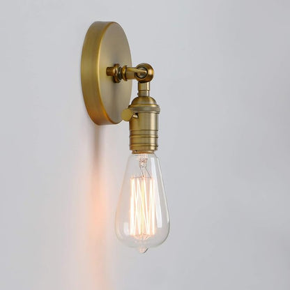 PERMO Minimalist Single Socket 1- Light Wall Sconce Lighting