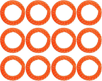 12PC 14 feet *.095" Replacemnt AL2450s Precut Line for EGO ST1502SA ST1511T ST1623T ST1611T ST1500SF ST1530 STA1500 STX3800, BCX3800 ST1502XY ST1500XY ST1504SF 15-Inch String Trimmer
