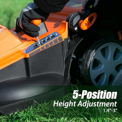 LawnMaster CLMF4817E 48V MAX* Brushless Mower with 2X24V MAX* 4.0Ah Battery and a Dual Charger