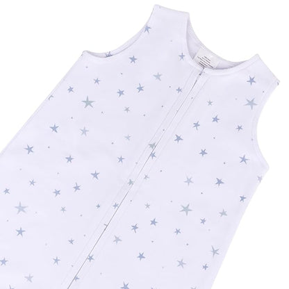 Baby Wearable Blanket - Baby Sleep Sack 100% Interlock Knit Cotton - Sleep Sack 12-18 Months - Comfy Soft Lightweight, 2-Pack Set