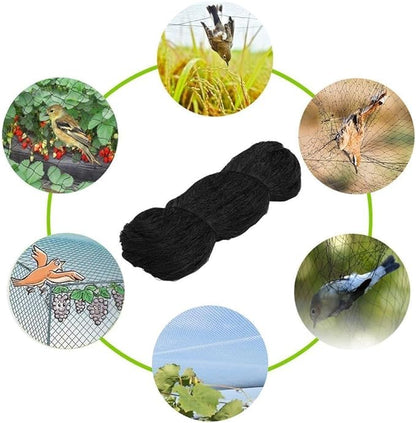 Noa Store Nylon Mesh Anti Bird Netting [25x50] ft for Fruit Trees, Garden, Plant, Tree Protectors, Aviary and Poultry Netting