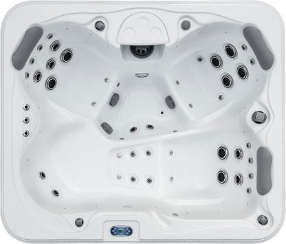 Excellence Outdoor Hot Tub, FIts 4 Adults, Indoor Outdoor Hot Tub, 41 Jets, Cover Included, Lounger Spa, Bluetooth Stereo, LED Water Fall, Wellness Tool, Aqualife by Strong Spas