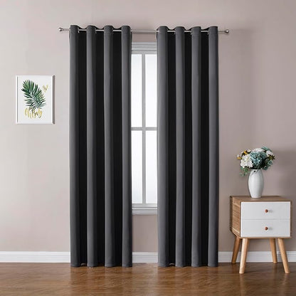 ChrisDowa Custom Blackout Curtain for Bedroom and Living Room. Thermal Insulated Room Darkening Curtain 1 Panel (Custom Size and Color)