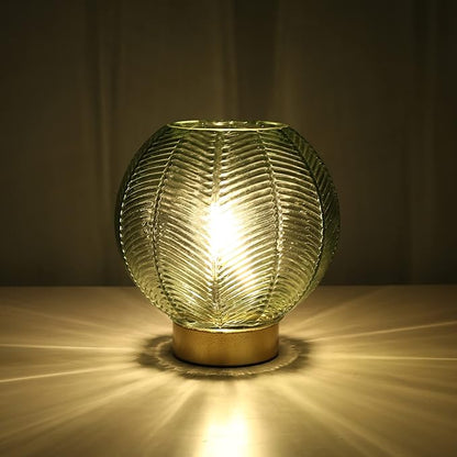 Battery Powered Lamp with Timer, Cordless Battery Operated Table Lamp with LED