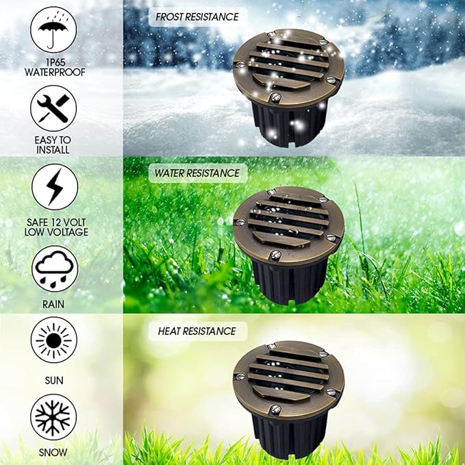 LED Low Voltage Landscape Lighting Well Lights 112