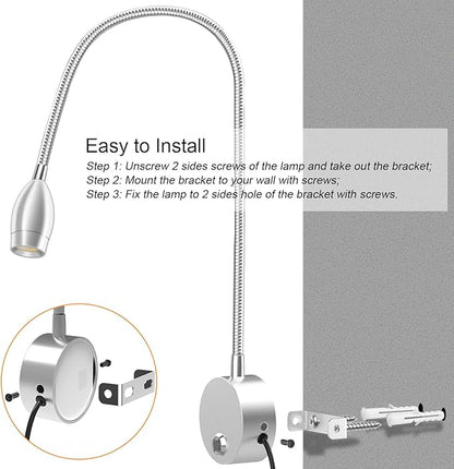 Wall Mounted LED Reading Light