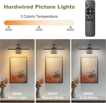 Tipace Black Hardwired Picture Lights