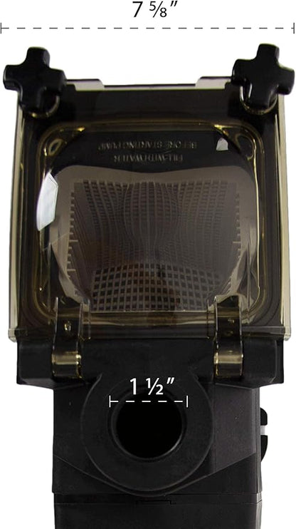 Rx Clear Ultimate Niagara 1.5 HP Pool Pump for Inground Swimming Pools | 48 or 56 Frame | 115/230 Volt | 8.5/4.3 Amps | Corrosion Proof | Large See-Through Strainer Cover