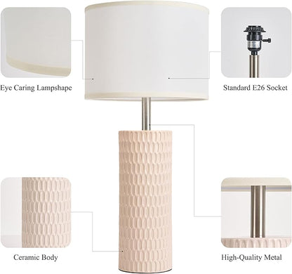 26.5" Ceramic Table Lamp, Table Lamp