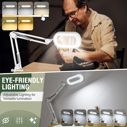 Veemagni 10X Rectangle Magnifying Glass