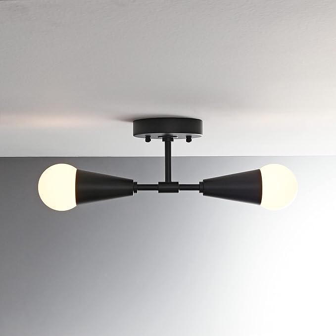 BRIGHTTIA Vicky 2 Light Cone Socket Wall Sconce