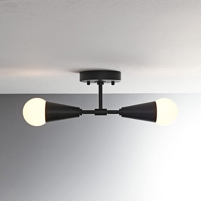 BRIGHTTIA Vicky 2 Light Cone Socket Wall Sconce