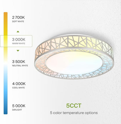 ASD 14 Inch LED Flush Mount Ceiling Light Fixture
