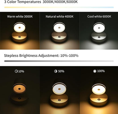 Aisilan Wall Sconce, Hardwired Touch Dimmable Wall Light