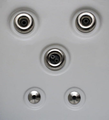 5-person Hot Tub 51-jet Spa with Ozone System - 80"x80"x34"