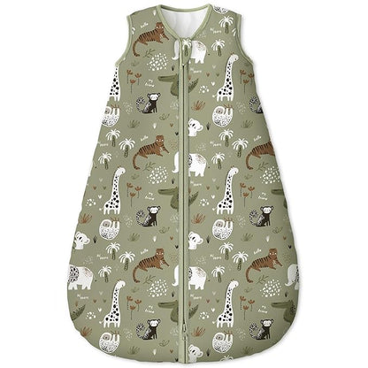 Yoofoss Baby Sleep Sack 18-24 Months, TOG 2.5 Baby Wearable Blanket with 2-Way Zipper, 100% Organic Cotton Fabric Winter Newborn Sleeping Sack, Warm Soft Comfy(X-Large)