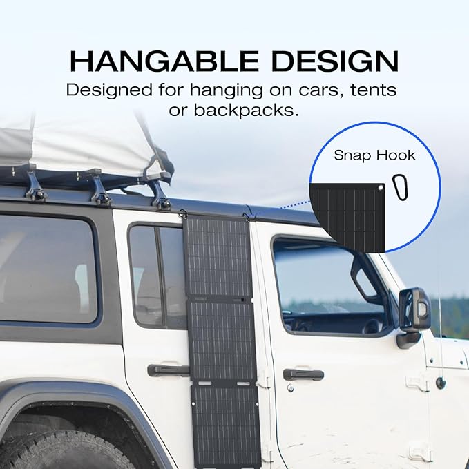 EF ECOFLOW Portable Power Station RIVER 2 with 60W Solar Panel, 256Wh LiFePO4 Battery/ 1 Hour Fast Charging, Up to 600W Output, Solar Generator for Outdoor Camping/RVs/Home Use