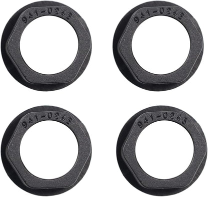 Replacement Snow Thrower Hex Flange Bushing 741-0245 941-0245 Fits Cub Cadet, MTD PRO, Troy Bilt,White Outdoor,Craftsman (4 Pack)