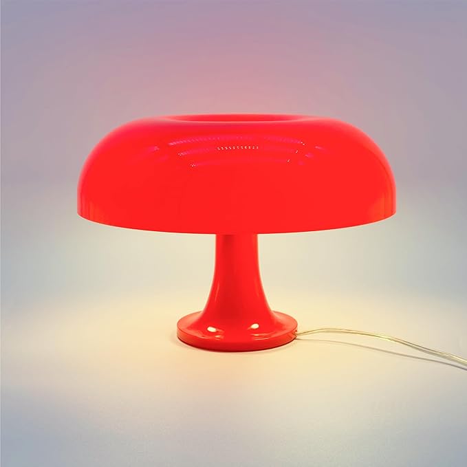 Lotus Atelier Red Mushroom Lamp