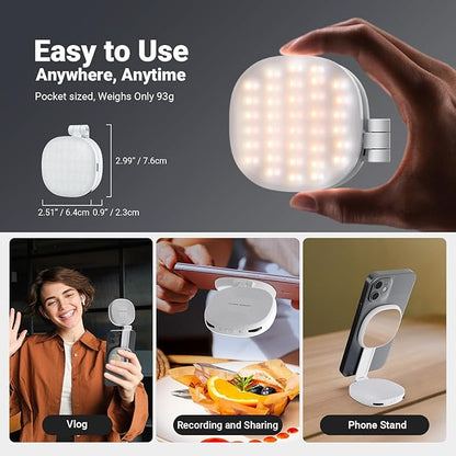 NEEWER Basics Magnetic Selfie Light Compatible