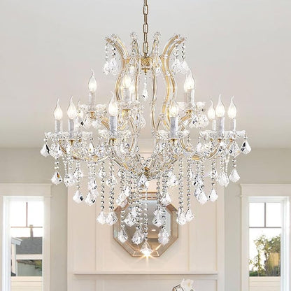 Modern Gold Chandelier Light Fixture