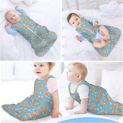 Baby Wearable Blanket Infant Boys Girls Sleeping Bag For Newborn Unisex Baby Stuff Sleep Sack Suit