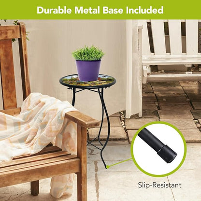 Briarwood Lane Sunflower Barn Plant Stand